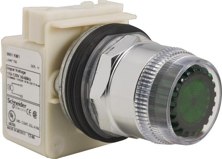 Immagine prodotto Schneider PULSANTE 600 V AC 10A 30 MM T-K 9001K1L1GH13