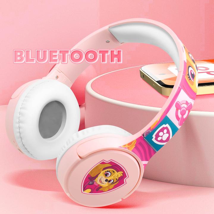 Actual product image Forever Paw Patrol Bluetooth headphones pink