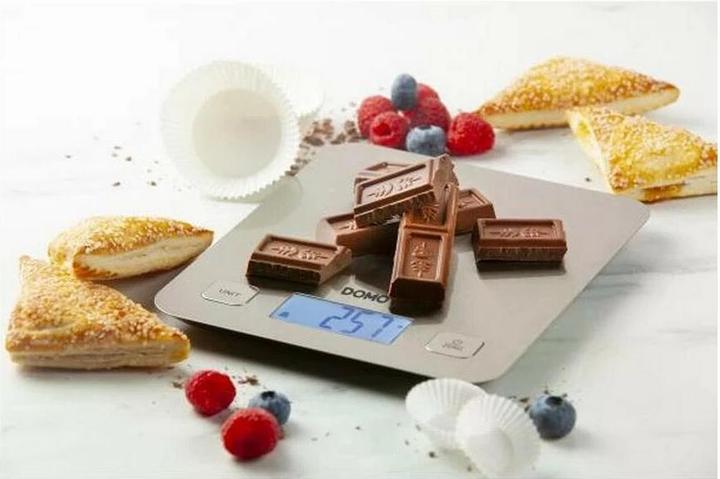 Immagine prodotto Domo DO9239W. Tipo: Bilancia elettronica da cucina, Capacità massima di peso: 5 kg, Precisione: 1 g.