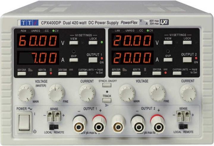 Aim TTi DC power supply dual max 60V max 20A