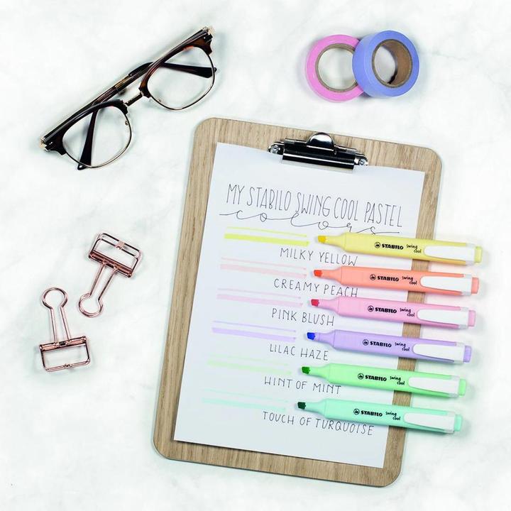 Image du produit STABILO Surligneur swing cool Pastel (Tons pastel, 4 mm, 6 x)