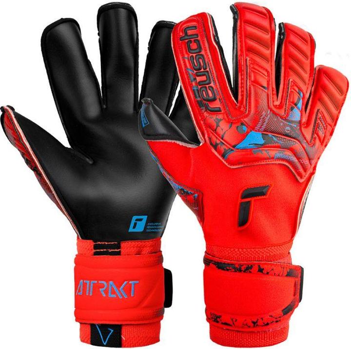 Actual product image Reusch Attrakt Solid goalkeeper gloves (8.5)