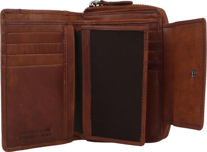 Produktbild Greenburry Newport Geldbörse RFID Schutz Leder 14 cm