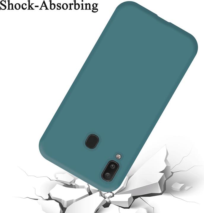 Productafbeelding Cadorabo TPU Liquid Silicone Case Cover (Samsung Galaxy A20, Samsung Galaxy M10, TCL A30)