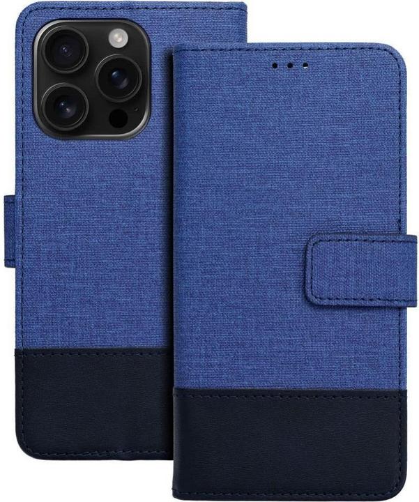 Actual product image Siemens Book case OEM GOMMA Book for Xiaomi Redmi Note 14 4G (GLOBAL - 163,25mm x 76,55mm x 8,16mm) blue (Xiaomi Redmi Note 14)
