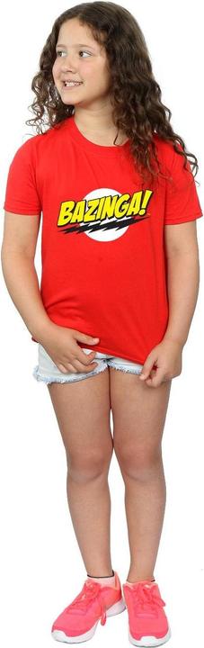 Actual product image Dam Girls Bazinga Cotton T-Shirt (140, 146)