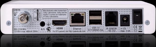 Produktbild Vu+ ZERO White (0.51 GB, DVB-S2, CI+-Schacht)