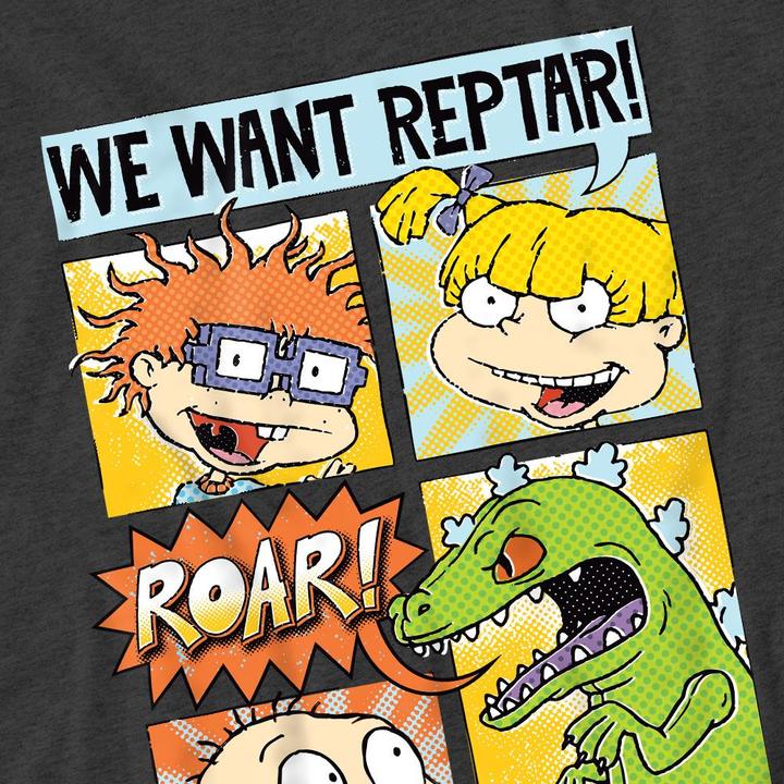 Image du produit Rugrats - T-shirt WE WANT REPTAR! - Adulte (XL)