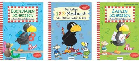 Produktbild Buchstaben schreiben mit dem kleinen Raben Socke (Deutsch, Annet Rudolph, 2017)