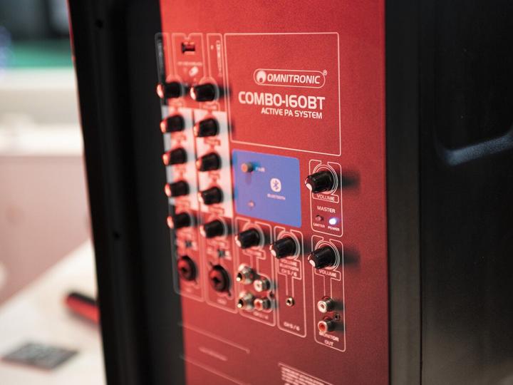 Produktbild Omnitronic COMBO-160BT (Aktiv, 2x 80 W)