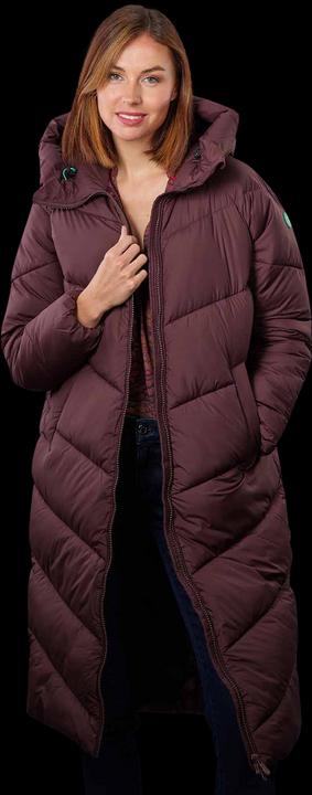 Produktbild Save the Duck Janis Long Coat Burgundy Black (XL)