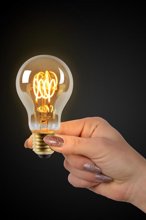 Produktbild Lucide Amber (E27, 4900 W, 380 lm, 1 x, G)