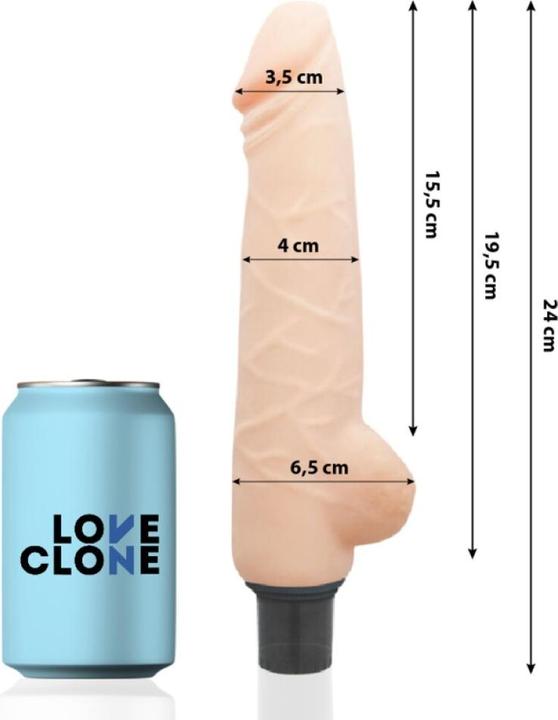 Produktbild Love Clone Loveclone Harald Selbstschmiervibrator 24cm