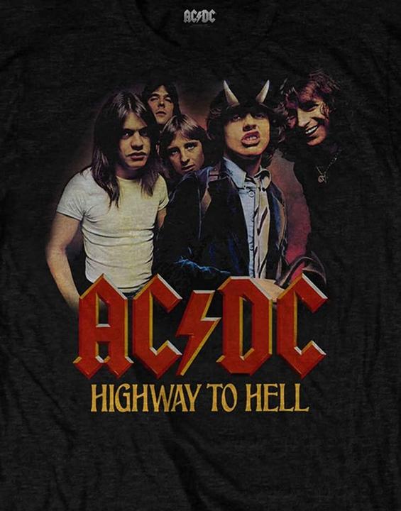 Image du produit AC/DC T-Shirt unisexe adulte pour le groupe Highway To Hell (S)