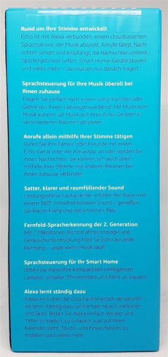 Actual product image Amazon Echo (2nd gene) (IFTTT, Amazon Alexa)