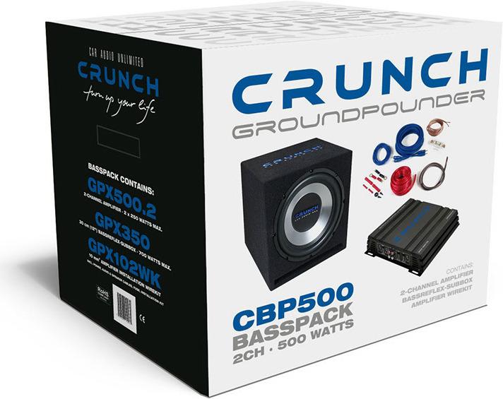 Actual product image Crunch CBP500 Bass Pack (500 W)