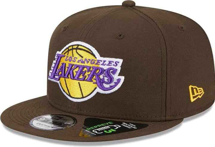 New Era 9Fifty Snapback Cap - SIDEPATCH Los Angeles Lakers - (S/M)