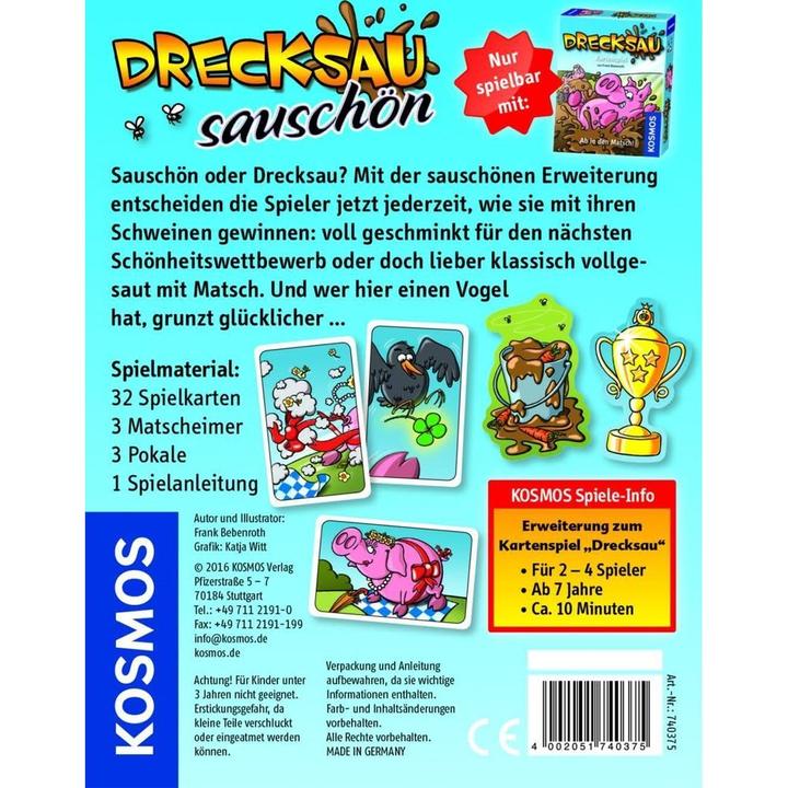 Produktbild Kosmos Drecksau Sauschön (Deutsch)