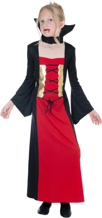 Actual product image Smiffys Girls Gothic Vampiress Costume Set (110, 116, 115 A)