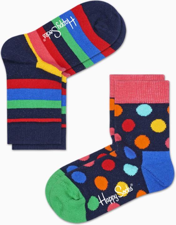 Image du produit Happy Socks Kids Stripe (lot de 2, 24 - 26)
