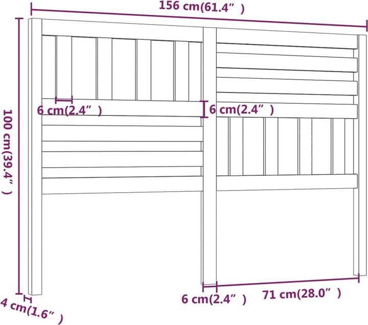 Image du produit VidaXL Kipper (156 x 4 x 100 cm)