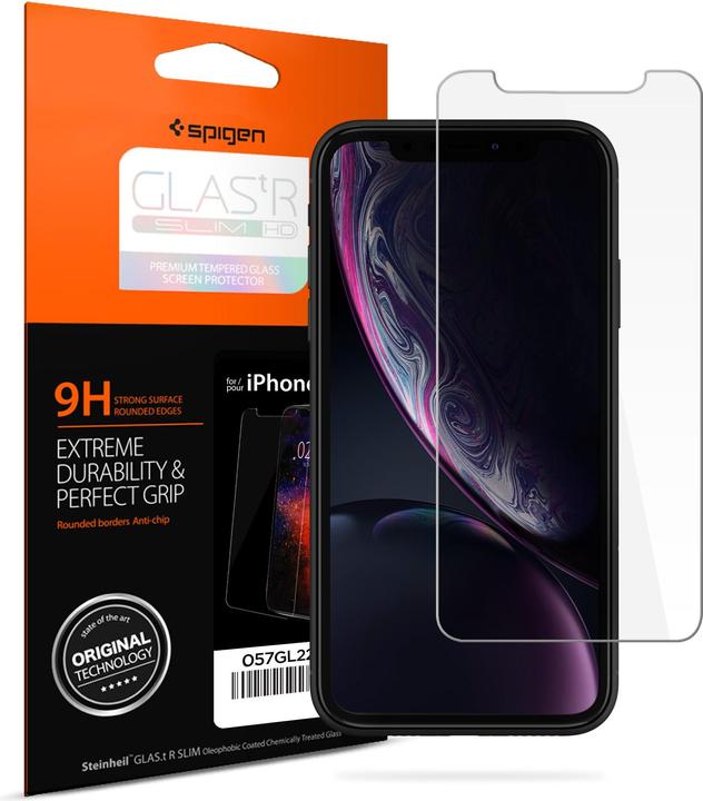 Image du produit Spigen Glas.tR Slim HD (1 pièce(s), Apple iPhone XR)