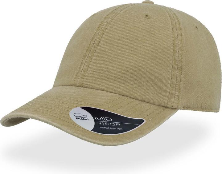 Atlantis Digg Baseballkappe mit 6 Paneelen Pigmentfärbung (One Size)