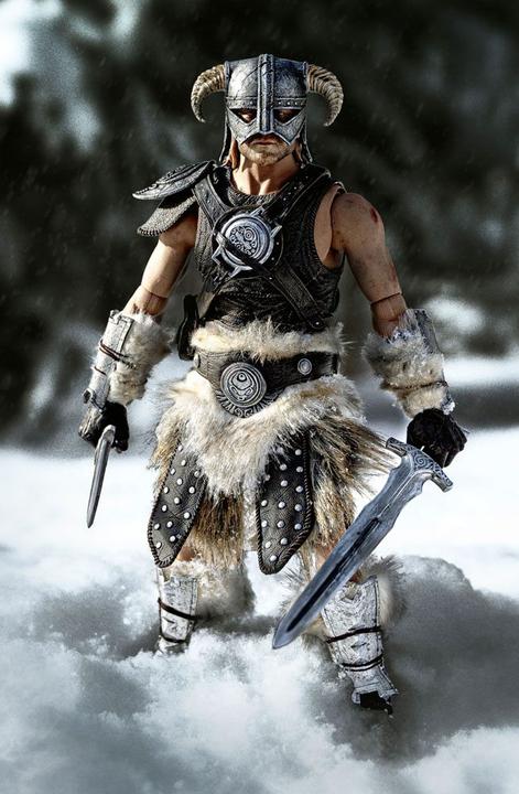 Actual product image Purearts The Elder Scrolls V: Skyrim - Deluxe Dragonborn 1:6 Scale Figure