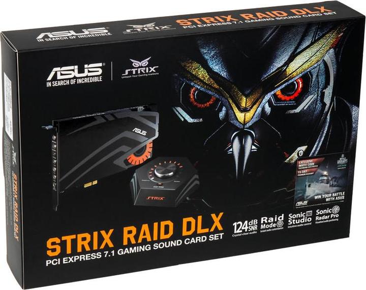 Actual product image ASUS Strix RAID DLX (PCI-E x1)