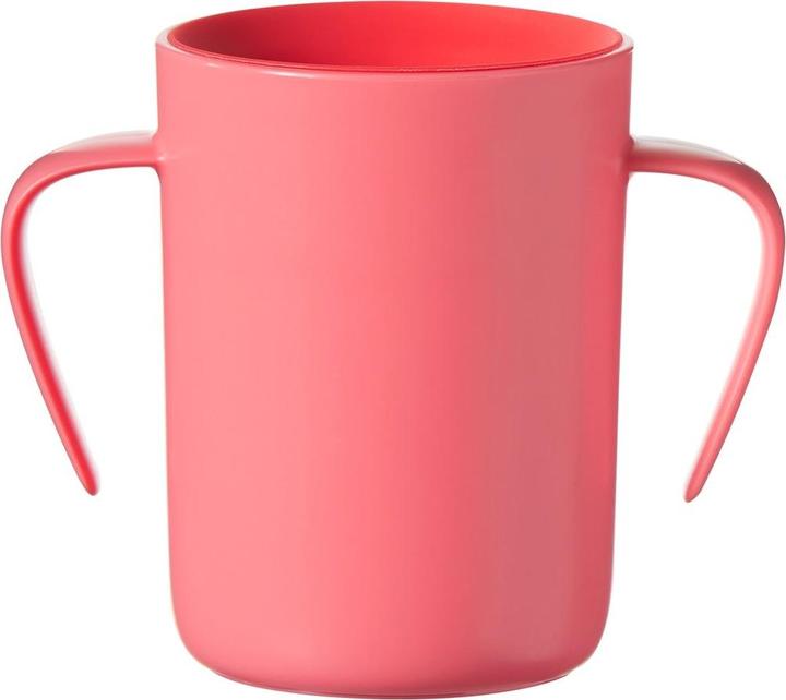 Image du produit Tommee Tippee 360 ° Eleiflow Cup avec poignées de 200 ml, rose, 1 pièce