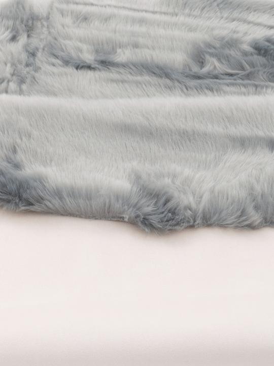 Produktbild Pergamon Luxus Super Soft Fellteppich Aspen Rund Meliert (160 x 160 cm)