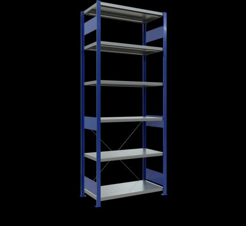 Actual product image Schulte Lagertechnik MULTIplus330 basic racking system with cross brace