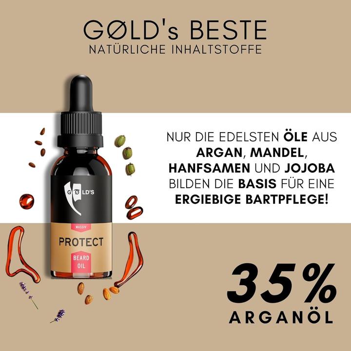 Produktbild Gold's Golds Bartöl Protect (30 ml)