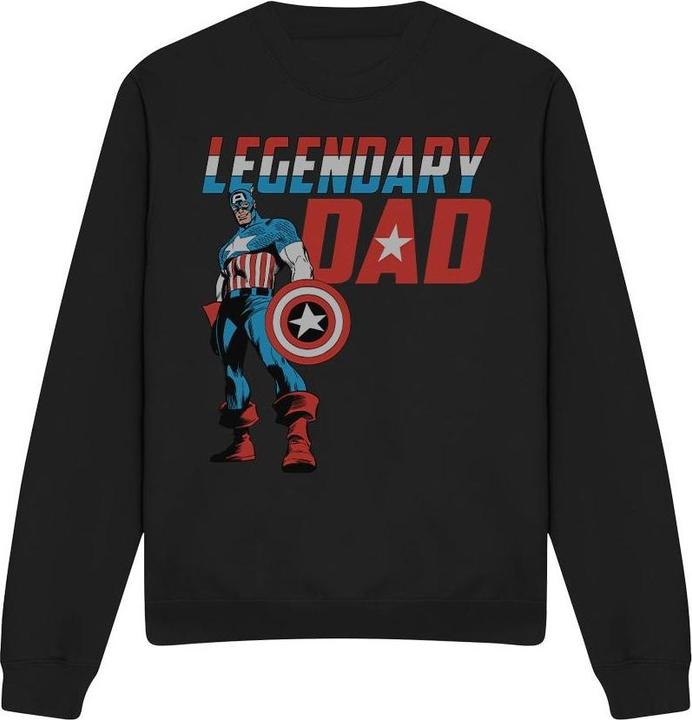 Captain America Legendary Dad Sweatshirt