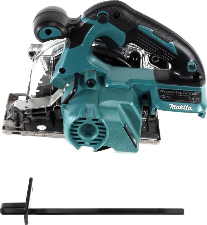 Image du produit Makita DCS 553 T1J Scie circulaire à métaux sans fil 18V 150 mm Brushless + 1x batterie 5,0Ah + Makpac -