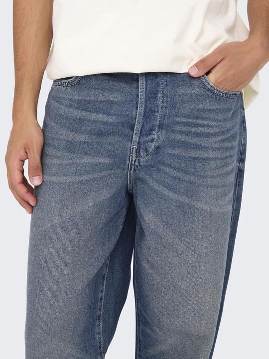 Actual product image Only & Sons ONSFADE Mittlere Taille Karotte, locker geschnitten Jeans Locker geschnitten (32)