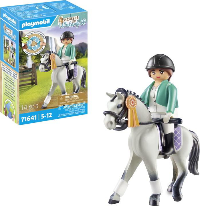 Actual product image Playmobil Turnierreiterin (71641, Playmobil Horses of Waterfall)
