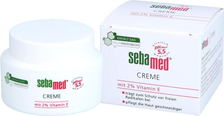 Produktbild Sebamed Creme mit 2 % Vitamin E, 75 ml Creme
