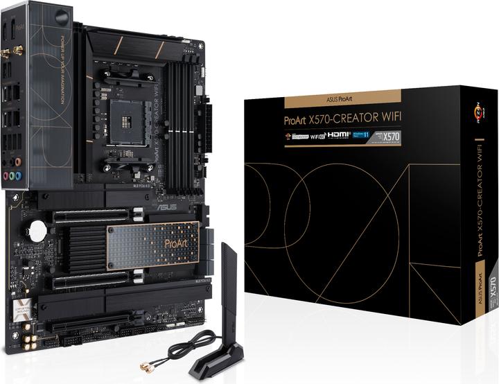Actual product image ASUS ProArt X570-Creator WiFi (AM4, AMD X570, ATX)