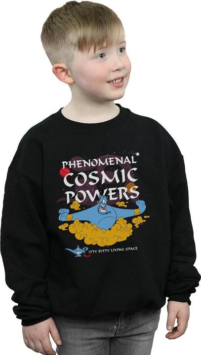 Actual product image Disney Boys Aladdin Genie Phenomenal Cosmic Powers Sweatshirt (140, 146)