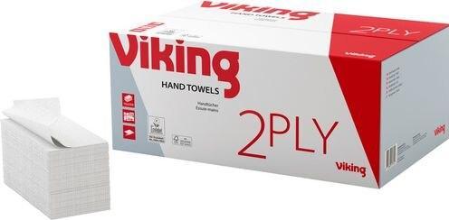 Produktbild Viking FalthandtücherViking Standard Recycled V-falz Beige 2-lagig (15 x)