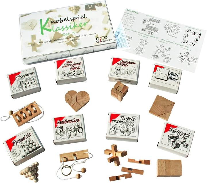 Produktbild Gico Knobelspiel Klassiker Set