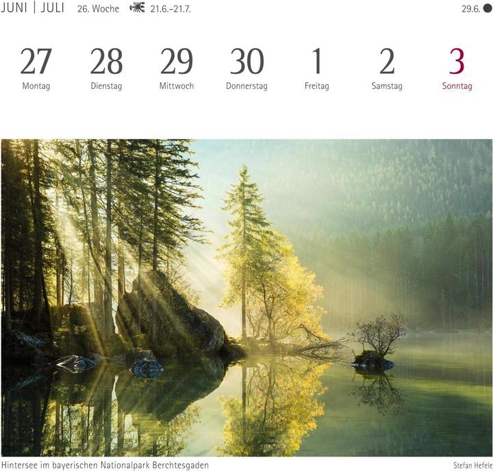 Produktbild Harenberg Postkartenkalender Lichtblicke 2022 (16 x 17.5 cm, Deutsch)