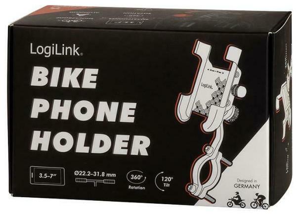 Image du produit LogiLink Support vélo pour smartphone, droit, pour smartphones 3,57
