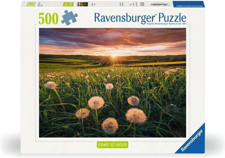 Actual product image Ravensburger Dandelions in the sunset (500 pieces)