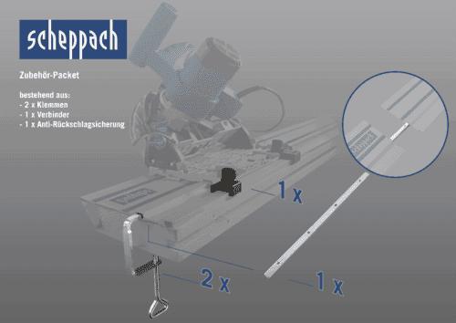 Produktbild Scheppach Zubehörkit