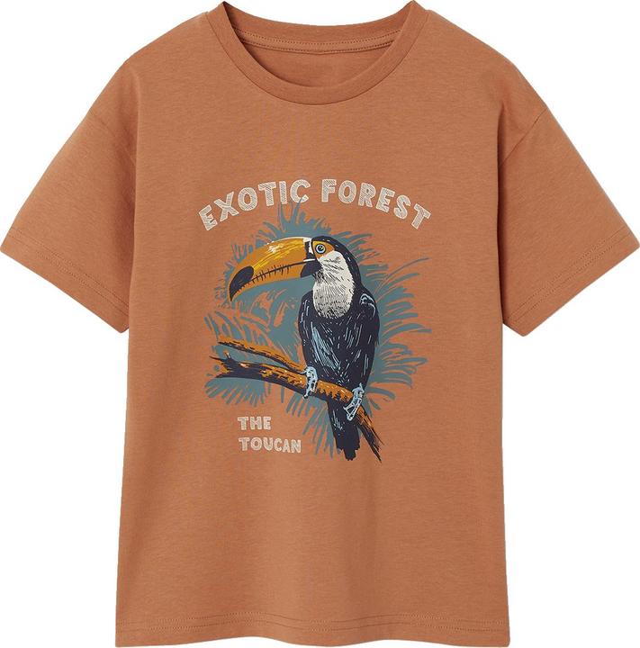 Produktbild Vertbaudet Jungen T-Shirt mit Tierprint, Recycling-Baumwolle (92)