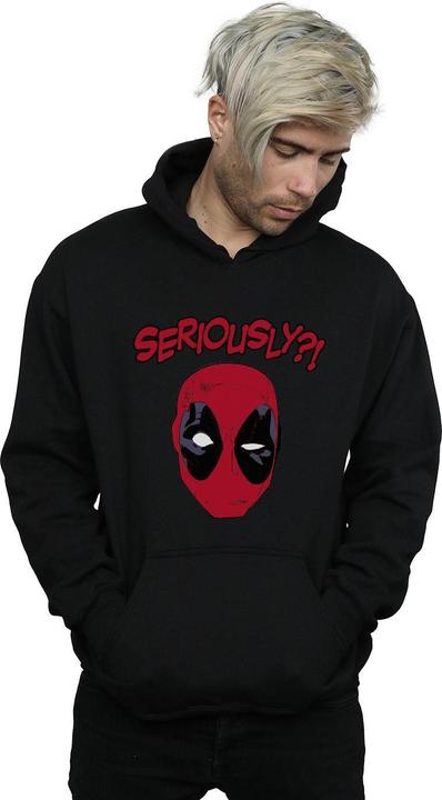 Image du produit - Sweat à capuche DEADPOOL SERIOUSLY - Homme (M)