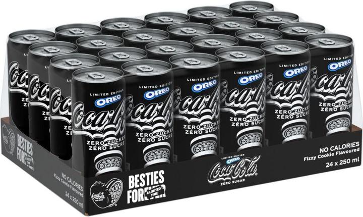 Actual product image Coca Cola Oreo Zero Sugar Limited Edition (24 x 25 cl)