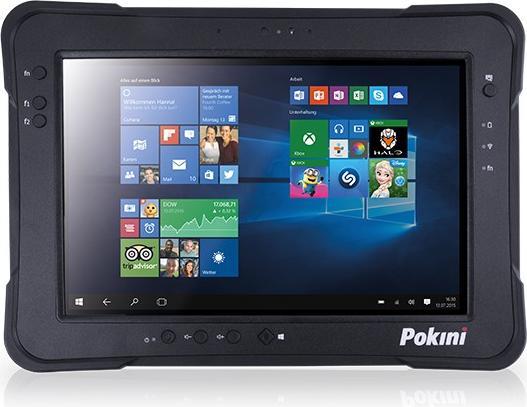Exone Tablet PC Pokini Tab K10 da 10,1 pollici con digitalizzatore touch, i5, 8GB, 256GB, seriale, W10 (10.10", 256 GB, Nero)